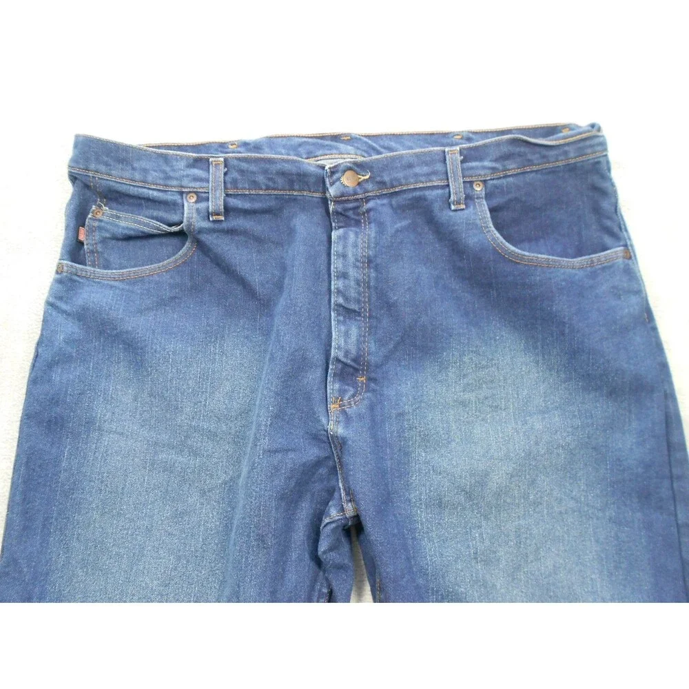 Red Kap Jeans  Men's Size 44x30 (Actual 40x29) Blue Denim Workwear Straight Leg